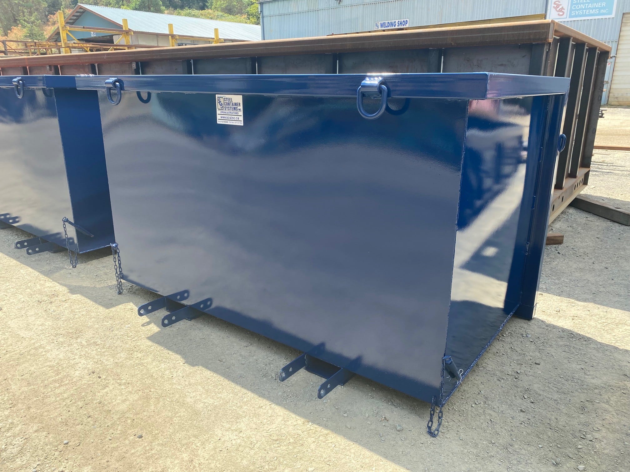 Telehandler Bins Nanaimo SCS Manufacturing Inc.