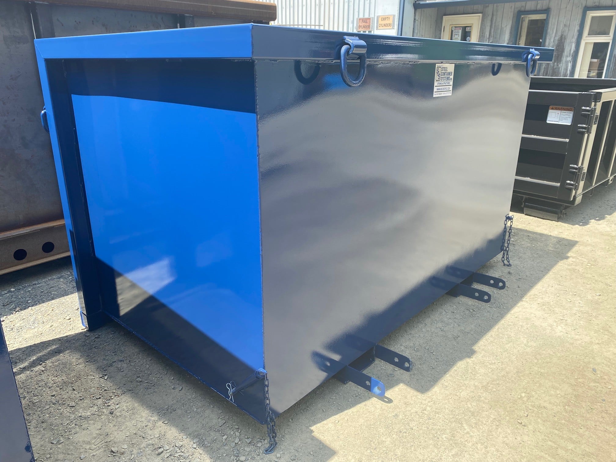 Telehandler Bins Nanaimo SCS Manufacturing Inc.