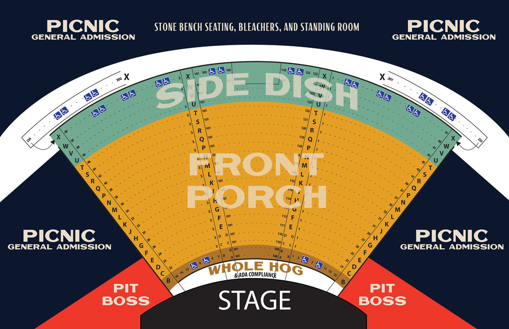 Big Sky Brewing Company Amphitheater Seating Chart
