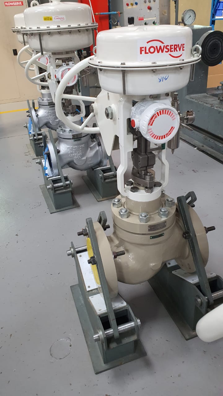 Supplying Control Valves for Lube Oil Plant with Spare Parts SCSO Co