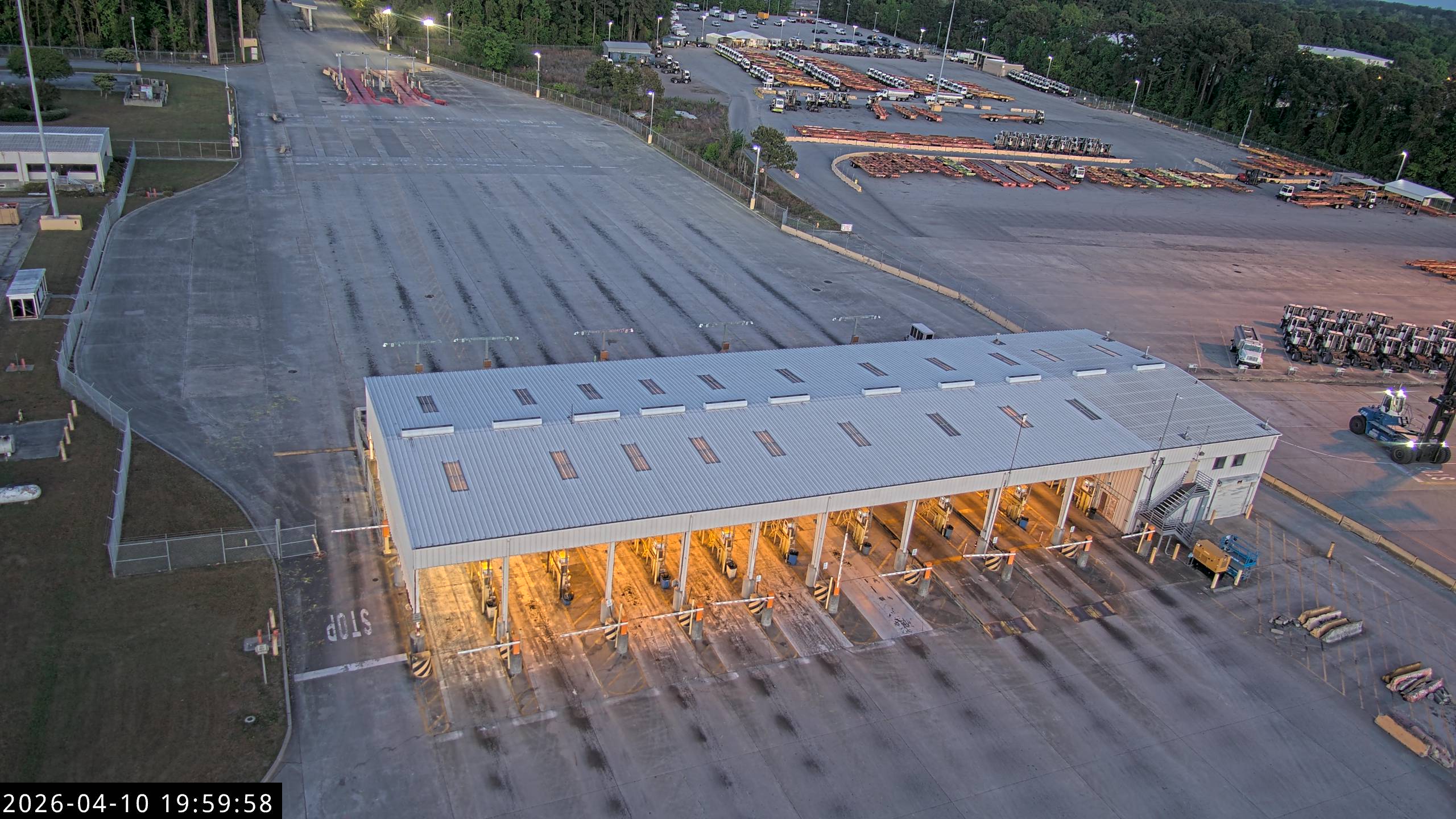 Wando Welch Terminal Inbound Lanes SC Ports Authority