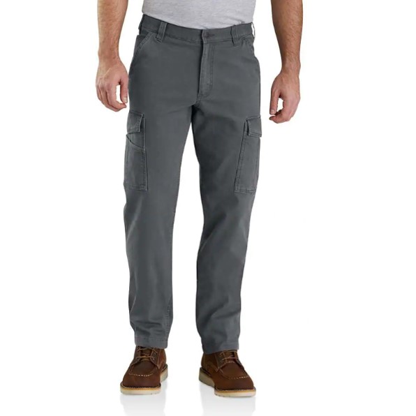 Carhartt Rugged Flex® Relaxed Fit Canvas Cargo Work Pant (Shadow