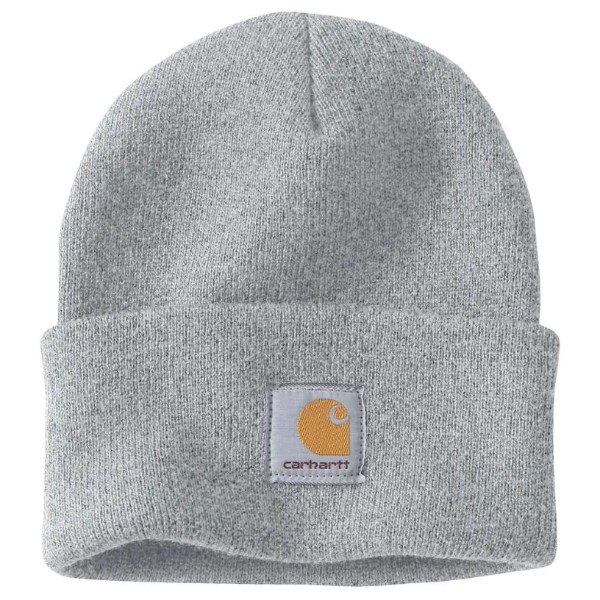 Carhartt Knit Cuffed Beanie (Heather Gray) Stevens Creek Surplus