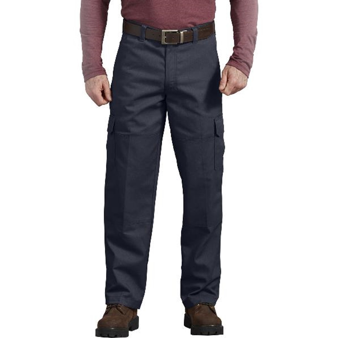 Dickies FLEX Active Waist Regular Fit Cargo Work Pants (Dark Navy