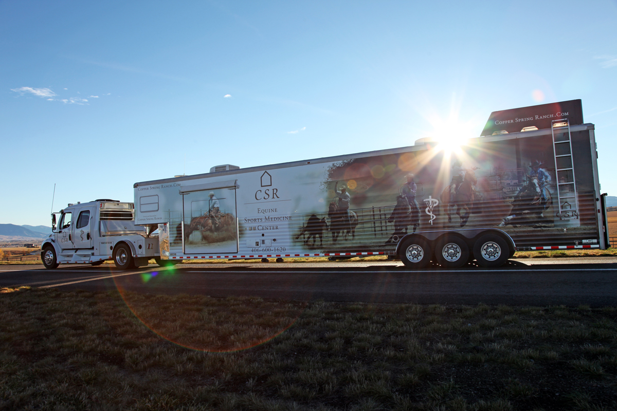 Copper Spring Ranch Trailer Wrap · SCS Wraps