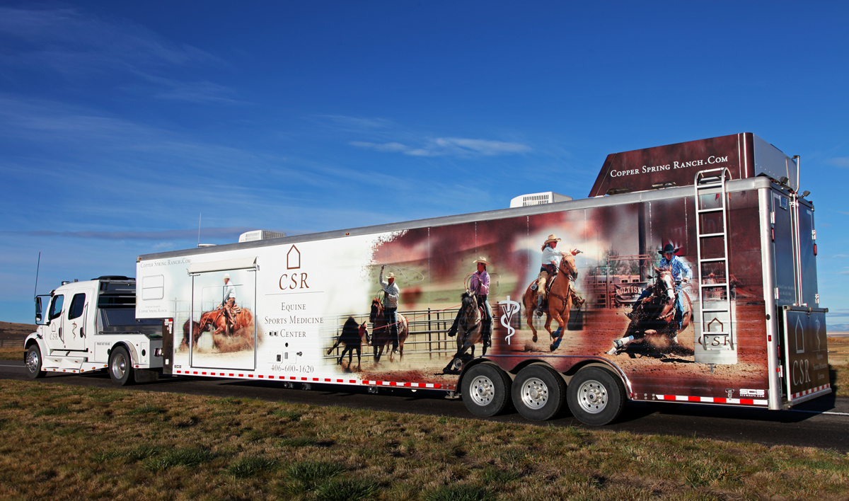 Copper Spring Ranch Trailer Wrap · SCS Wraps