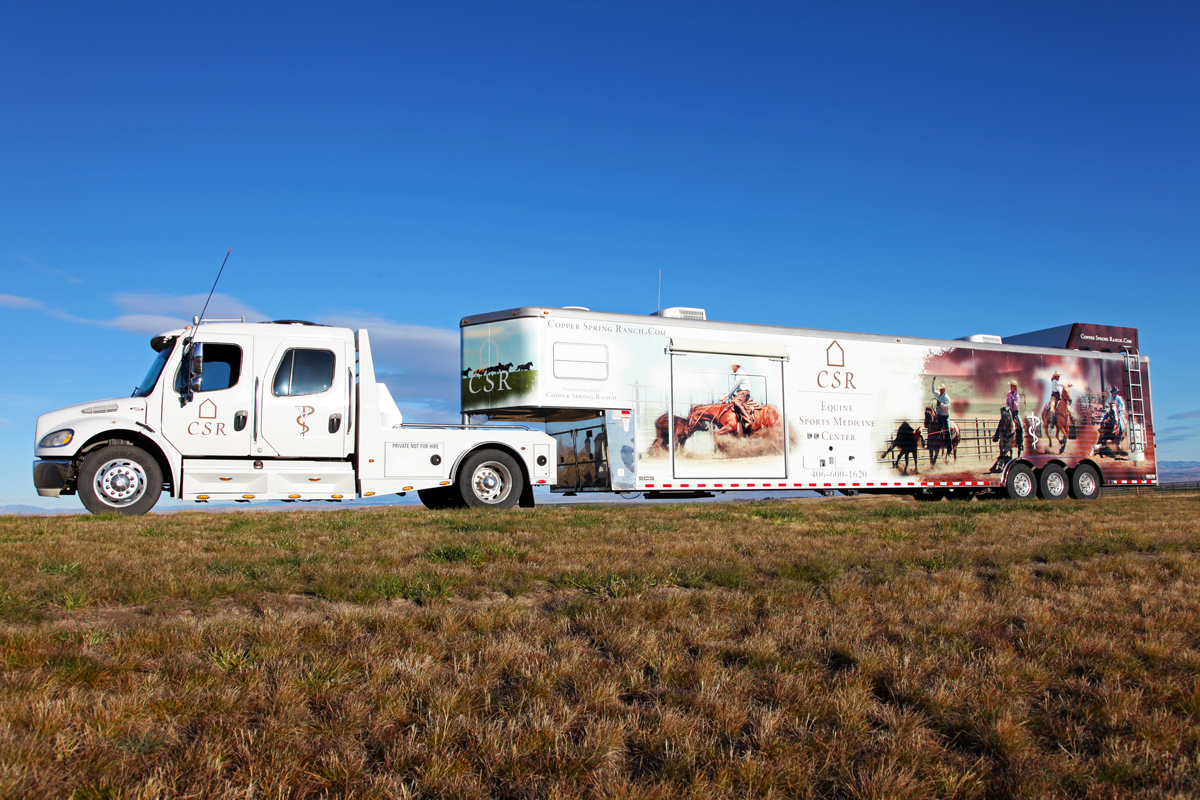 Copper Spring Ranch Trailer Wrap · SCS Wraps