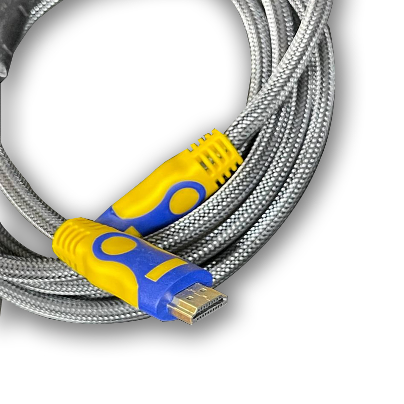 HDMI Cable 1.5M Blue and Yellow SCT Computer