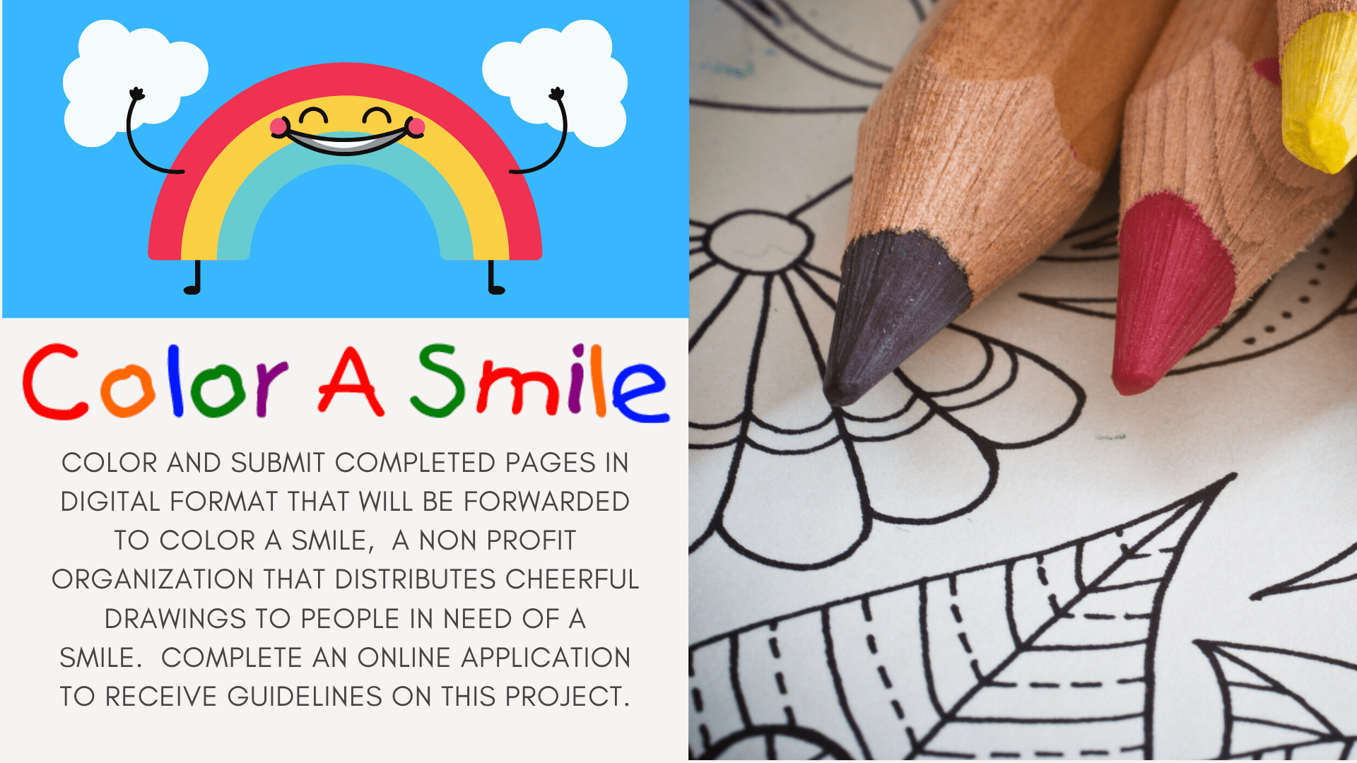 Color A Smile: Create Cheerful Drawings to Put Smiles on. Tee…