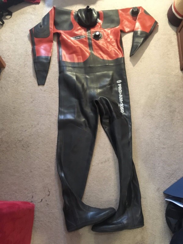For Sale Gates(Hunter/Viking) ProAm 1050 Vulcanized Rubber Drysuit