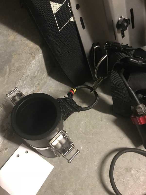 Looking for a shorter canister mount for my Dive Rite Light ScubaBoard