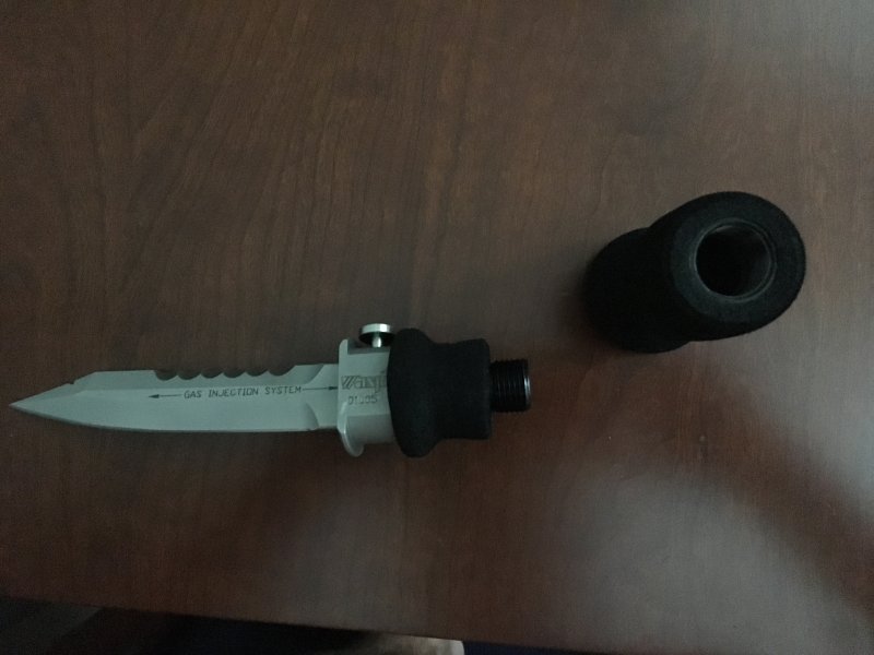 For Sale Wasp Gas Injection Knife ScubaBoard