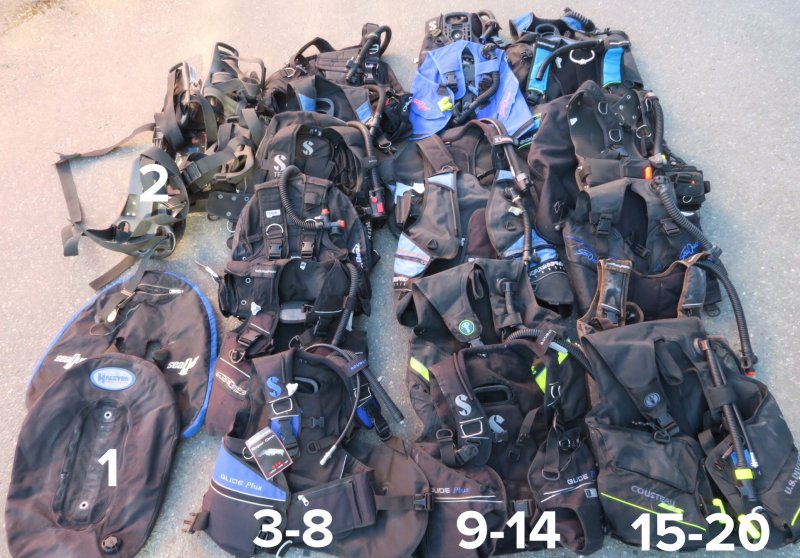 For Sale Huge Bulk lot of Scuba Gear for Sale! ScubaBoard