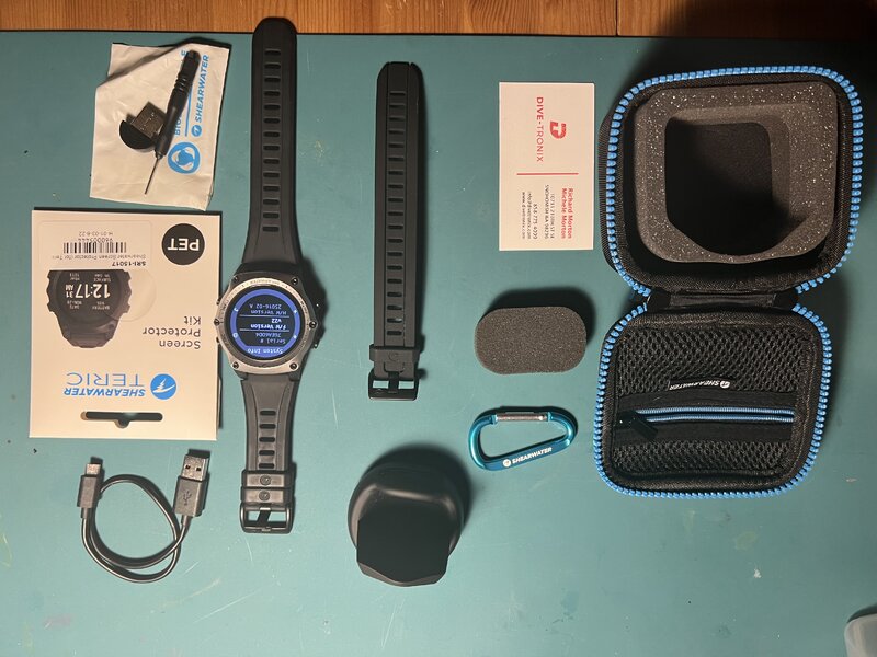 Closed For Sale Shearwater Teric, 800 includes shipping ScubaBoard