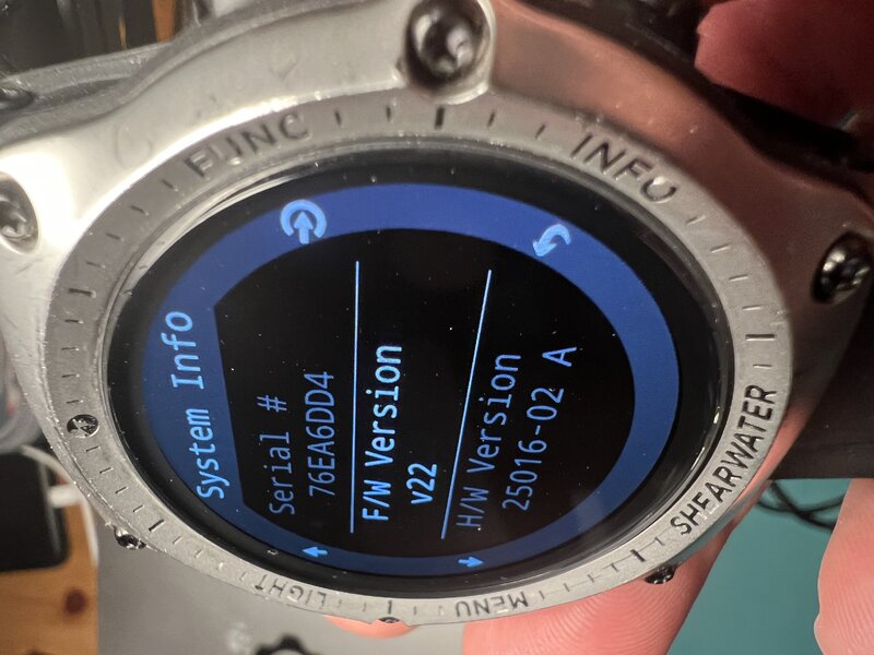 Closed For Sale Shearwater Teric, 800 includes shipping ScubaBoard