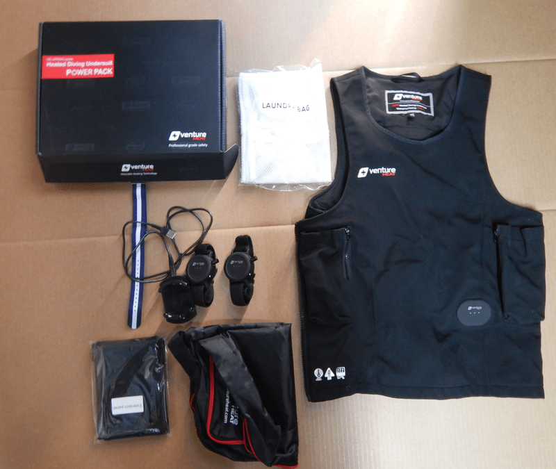 Closed Venture Heat Heated Vest Heated Diving Wet Undersuit XSS ScubaBoard