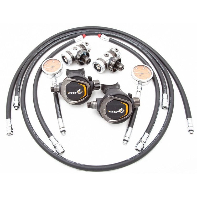 The Best Sidemount Diving Regulator Sets Scuba Equipment