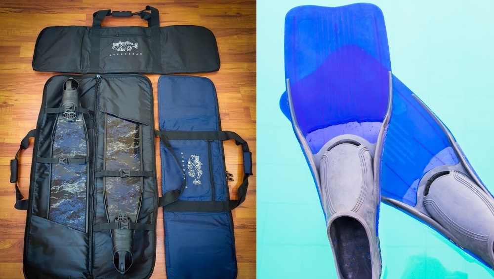 Freediving Fin Bag Freediving Bag Free Diving Fin Bag Freediving
