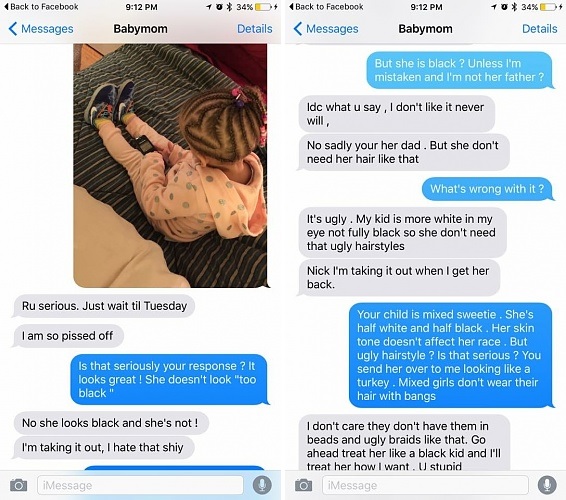 Black Dad Puts Racist Baby Mama On Blast After He Takes Their Biracial