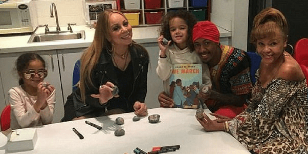 Mariah Carey And Ex Nick Cannon Take Their Twins Monroe And Moroccan To