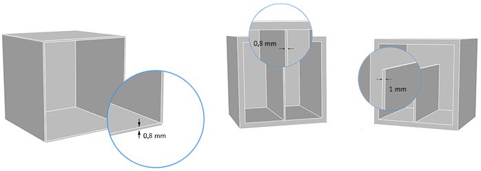 Learn how to calculate wall thickness for 3D printing