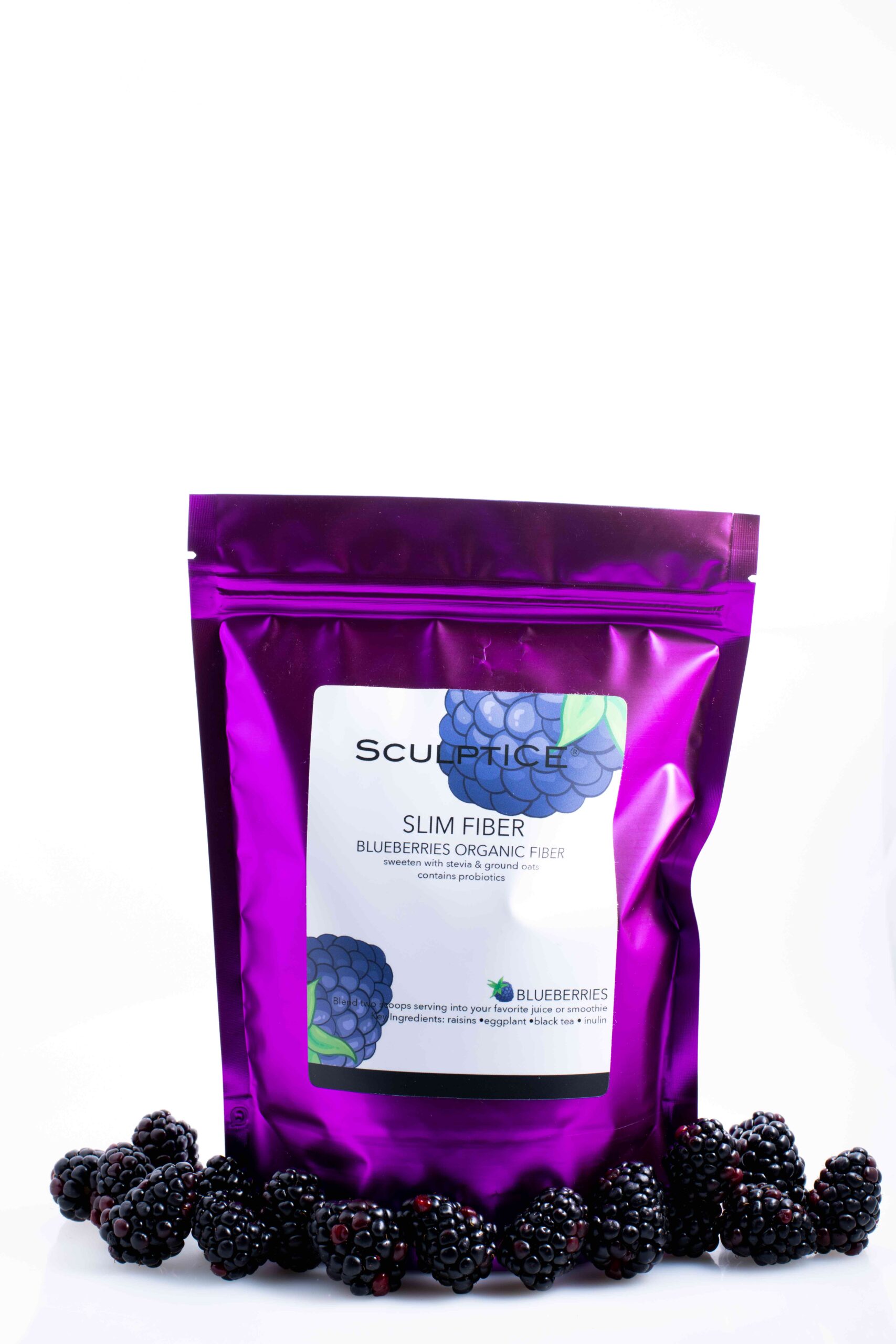 Slim Fiber Blueberries SculptICE