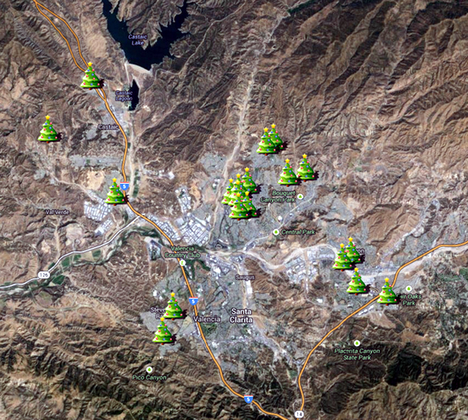 Where to Find SCV’s Best Holiday Light Displays 12142013