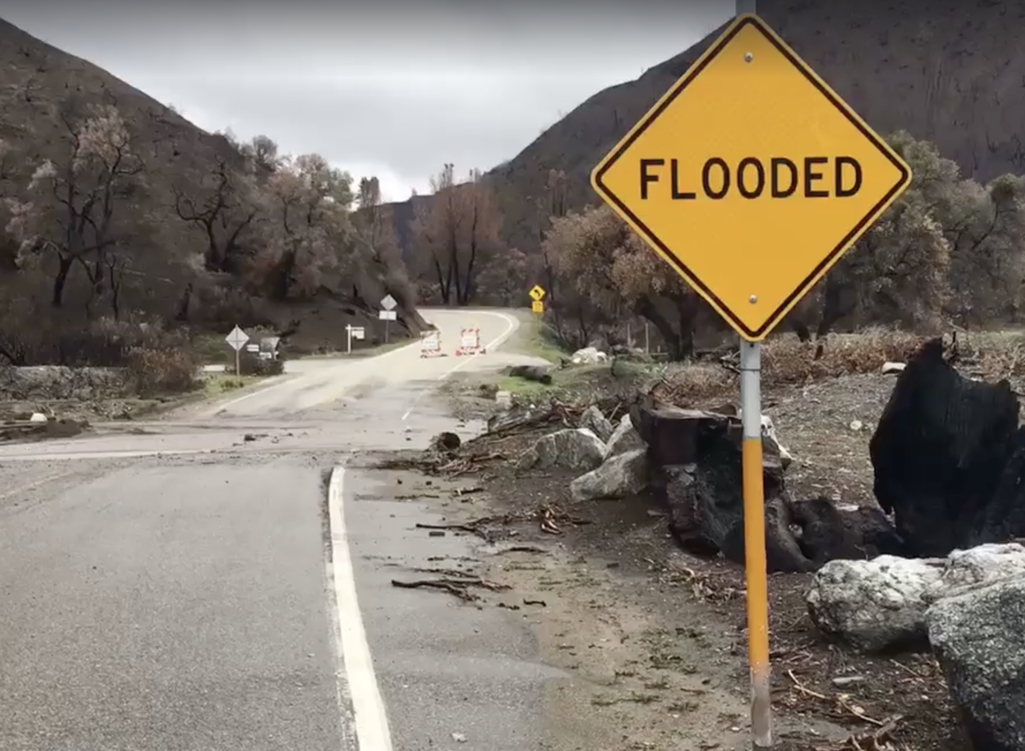 SCV Under Flash Flood Watch, Lake Hughes to Prepare for