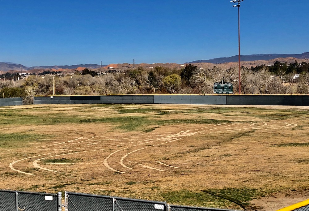 Hart Baseball Field Vandalized 02212018