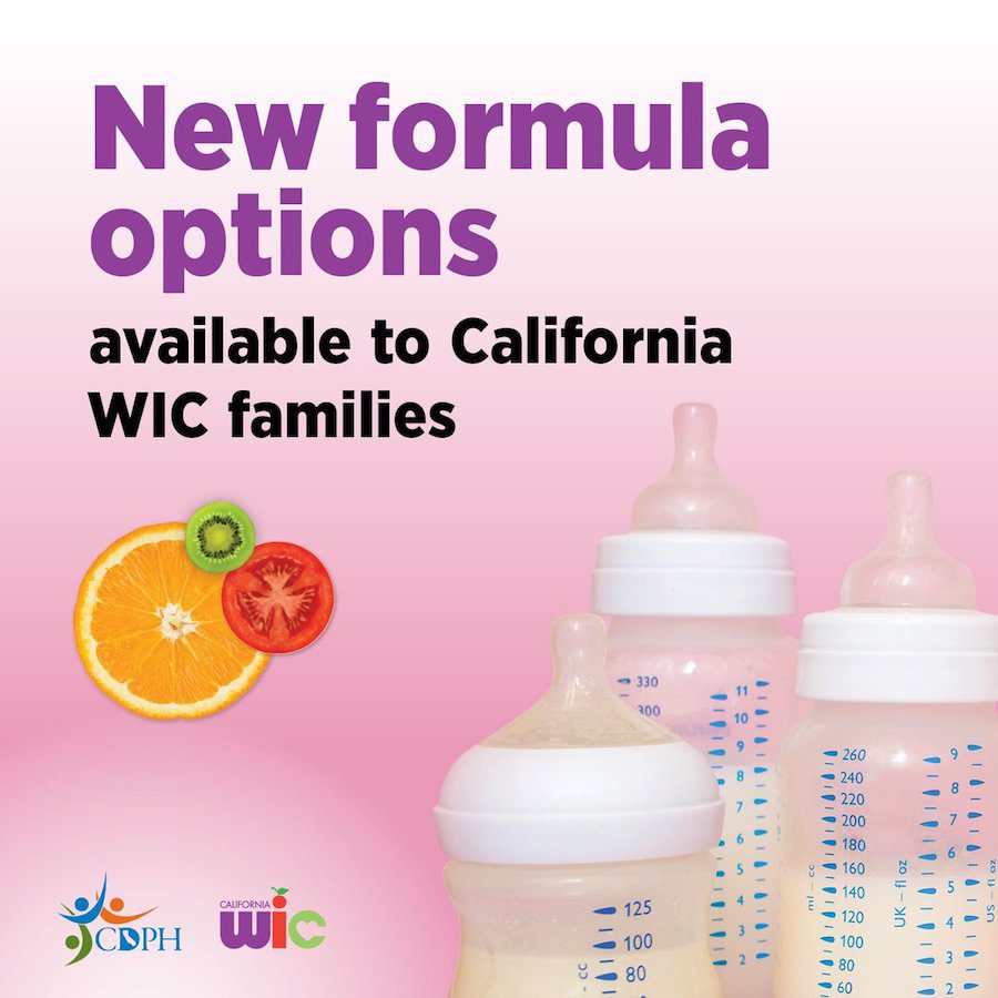 Infant Formula Options Expanded for California’s WIC