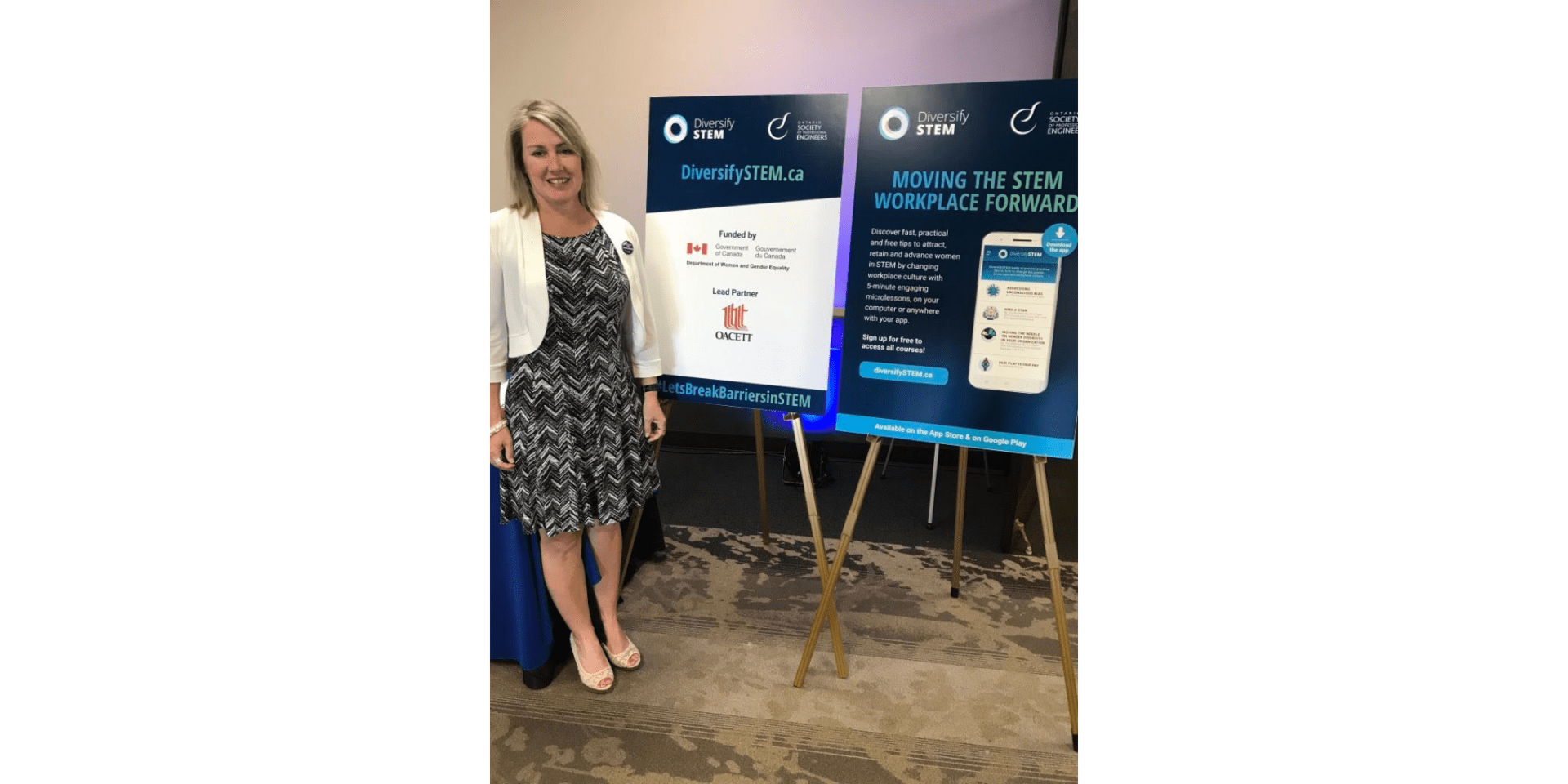 Bergeron Leading by example in her advocacy for equity and