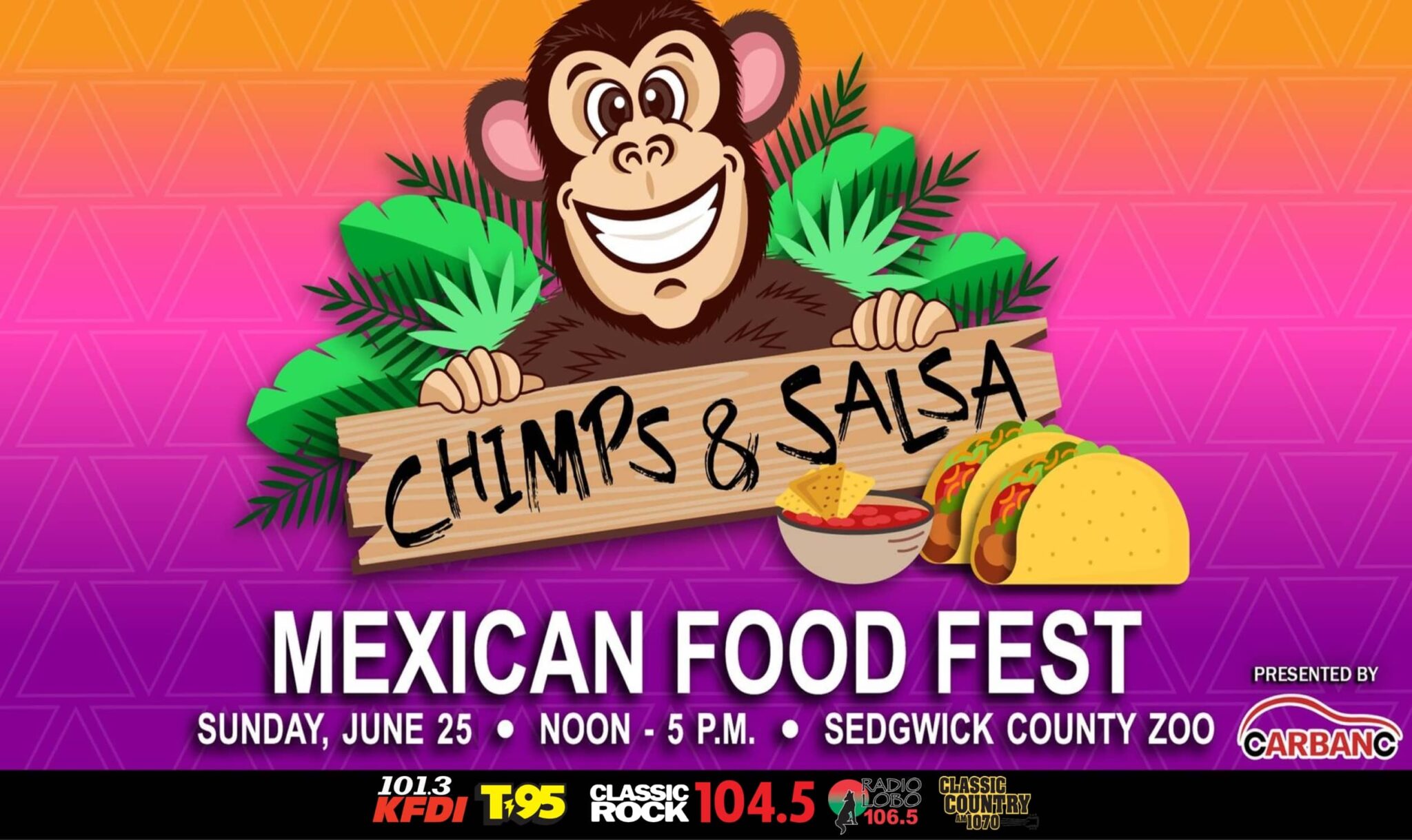 Chimps & Salsa Mexican Food Fest Sedgwick County Zoo