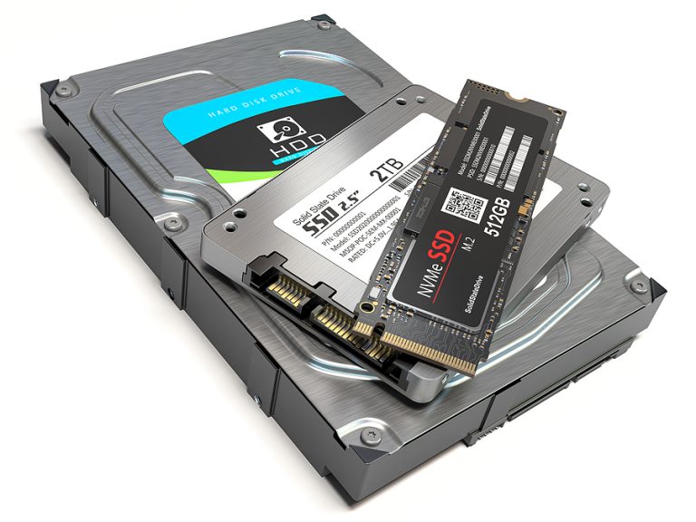 Hard Drives Types (HHD, SSD, SATA, Internal, External)