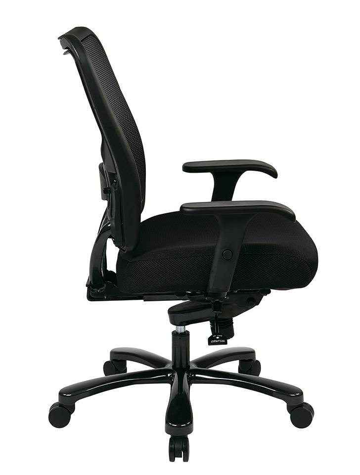 Big and Tall Mesh Back Office Chair with Knee Tilt Big and Tall Chair