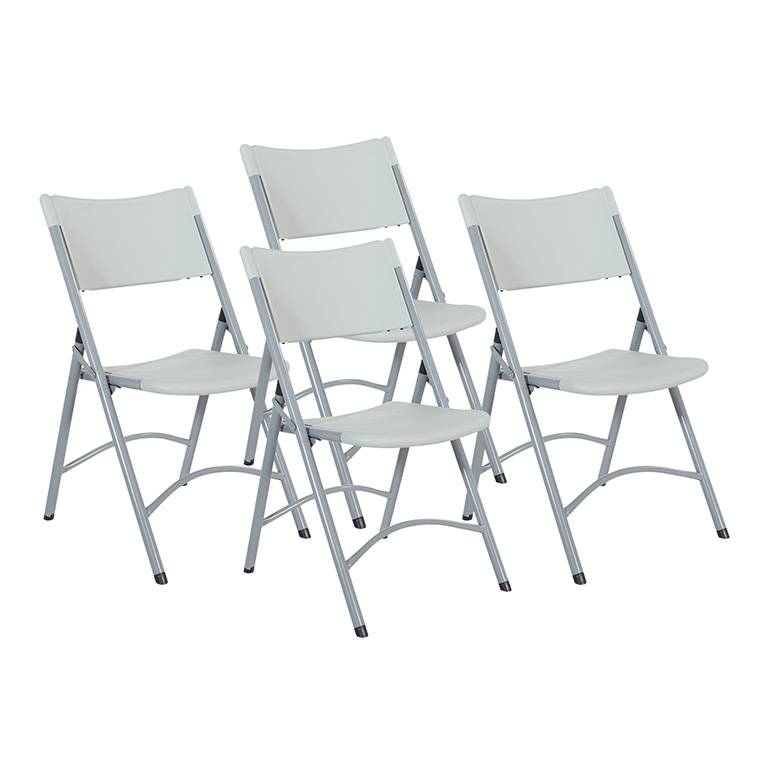 Stylish Molded Folding Resin Chair PC02 (four pack)