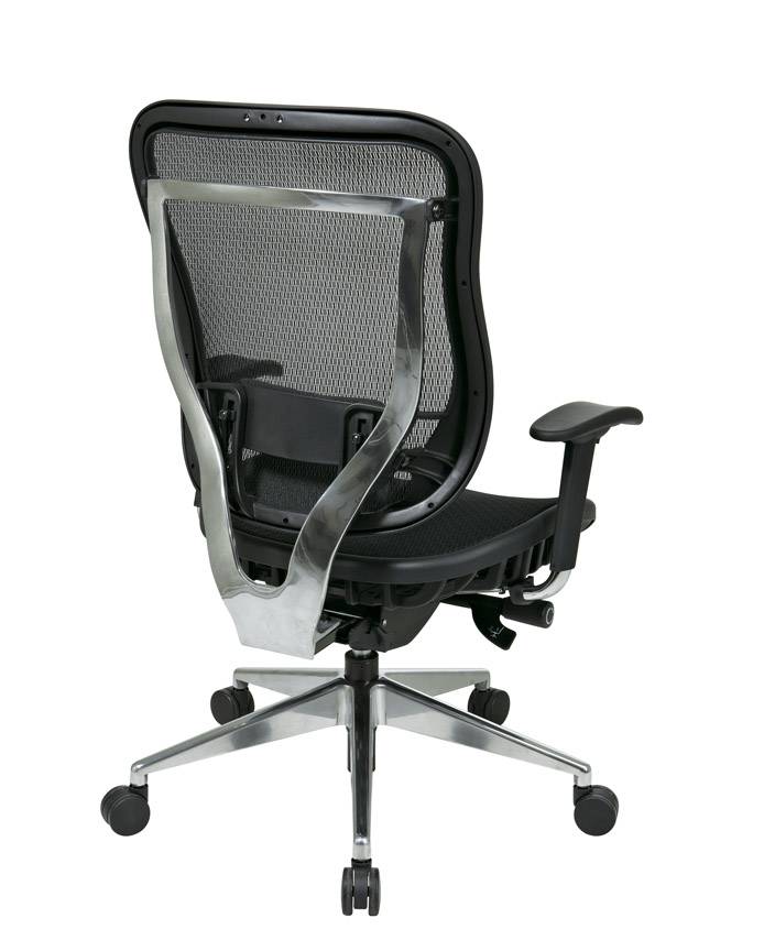 Executive High Back Chair with Breathable Mesh Back and Seat with