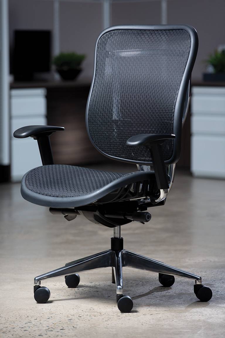 Executive High Back Chair with Breathable Mesh Back and Seat with