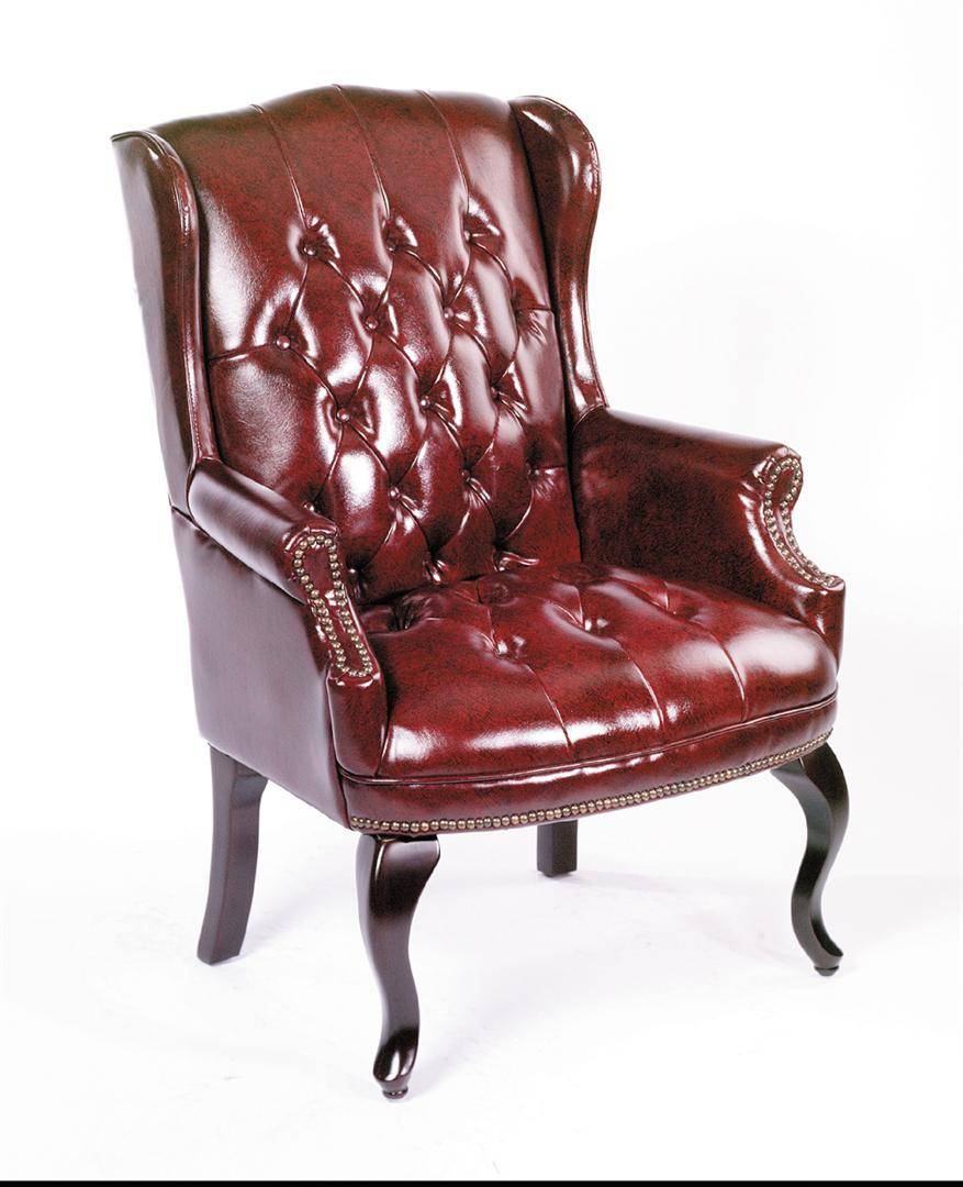 Boss B809 Boss Wingback Traditional Guest Chair