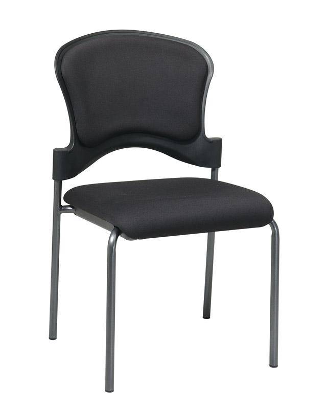 Titanium Armless Upholstered Visitors Chair FREE SHIPPING!!!!