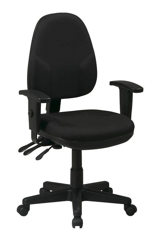 Dual Function Ergonomic Chair with Adjustable Back Height and