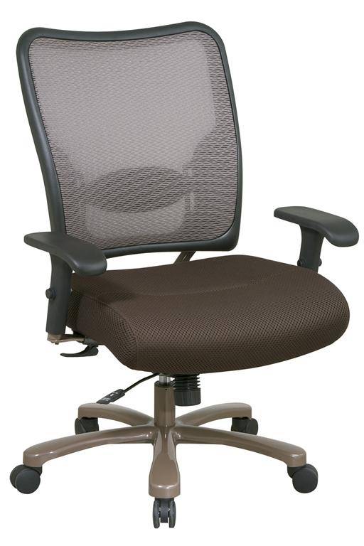 Office Star Big And Tall Mesh Office Chair Office Star Latte Air Grid Big and Tall Mesh Office ChairFREE