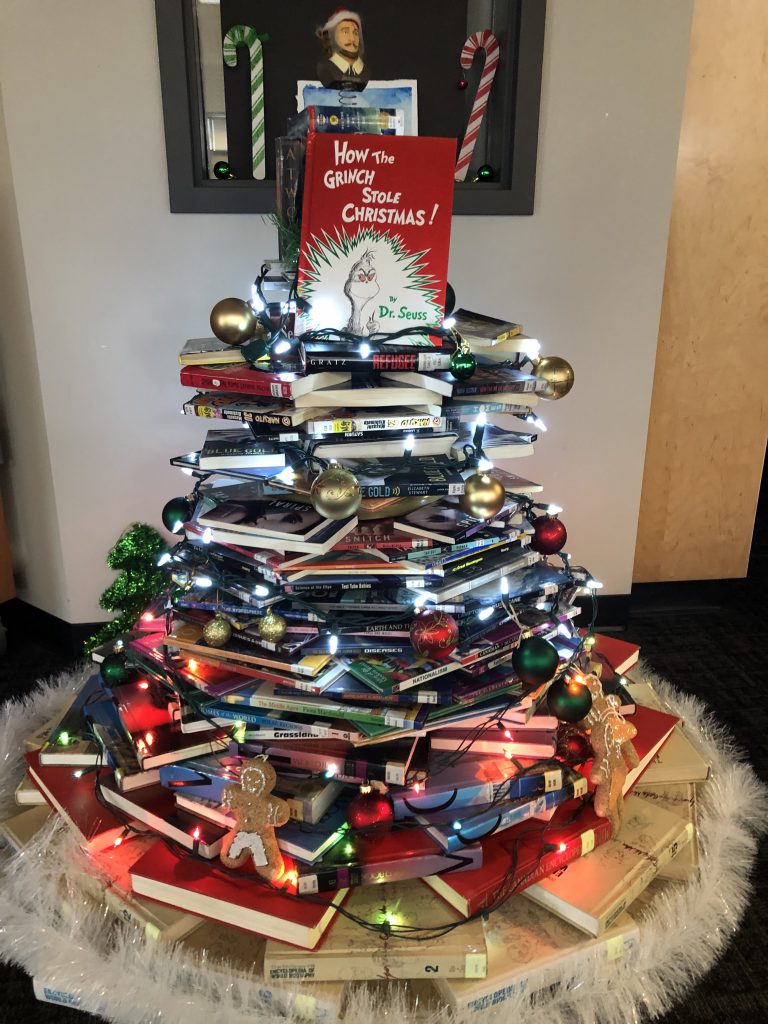 Holiday Book Tree School District 46