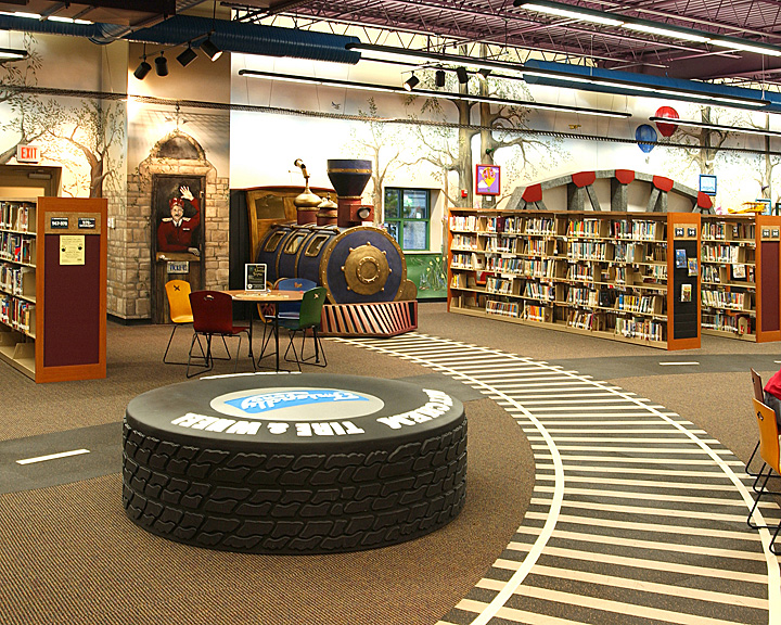 The Library Station by Sapp Design, Library Architect