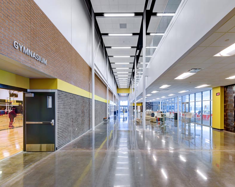 Neosho Junior High by Sapp Design, Library Architect