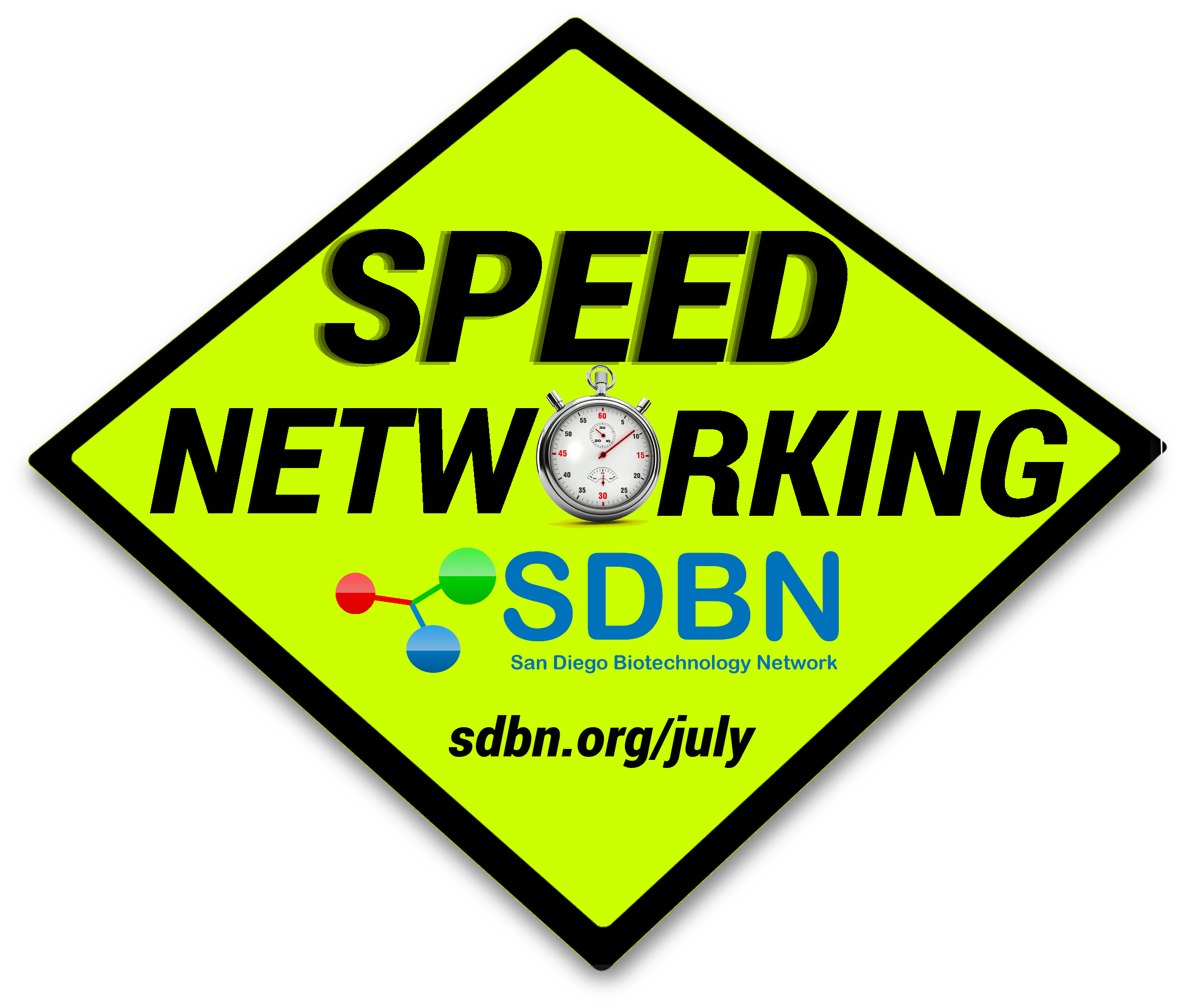 SDBN July 28th 2014 Speed Networking Event Caution, Connections Ahead