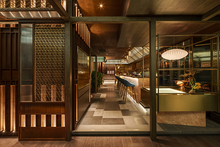 Red Design Looks to the Sea for WesternJapanese Fusion Restaurant Umi