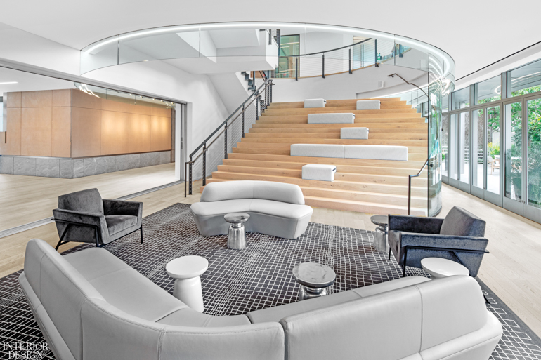 15 Office Projects With Stadium Seating Interior Design