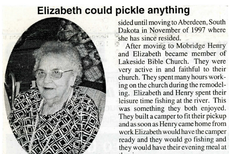 Obits2 South Dakota Germans From Russia