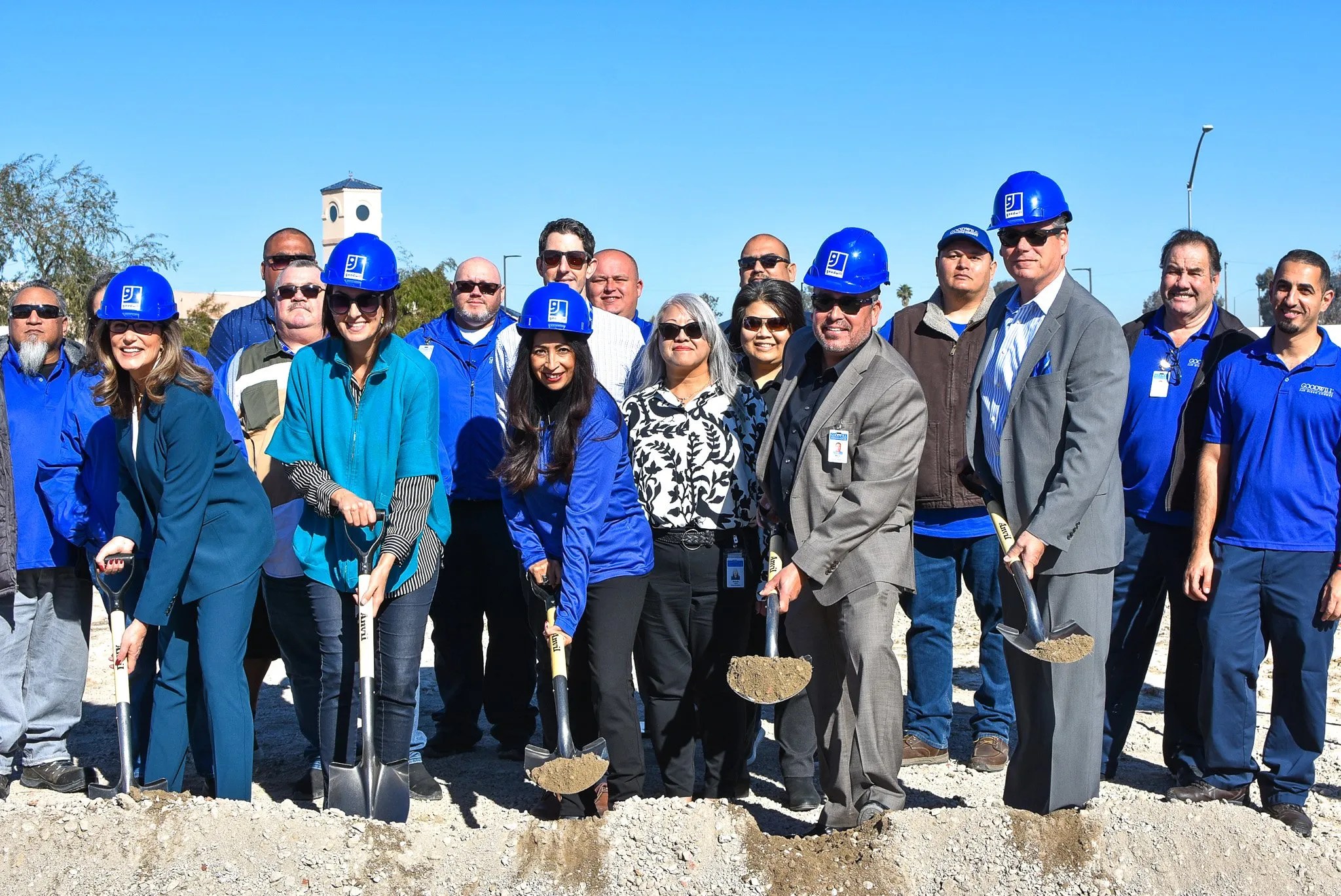 Otay Mesa Groundbreaking XEWT Goodwill Industries of San Diego County