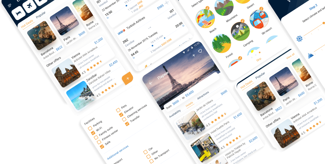 SDH Projects Delivered Travel App — World Map App